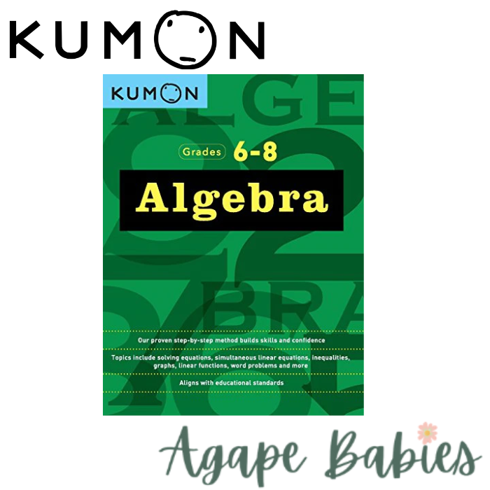 Kumon Algebra: Grade 6-8