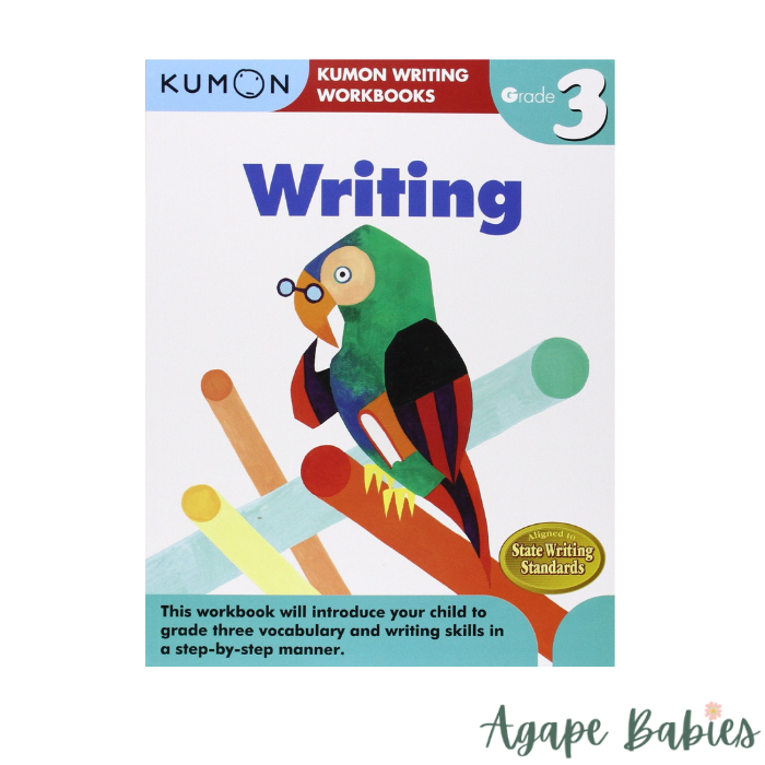 Kumon Grade 3 English Workbook: Writing