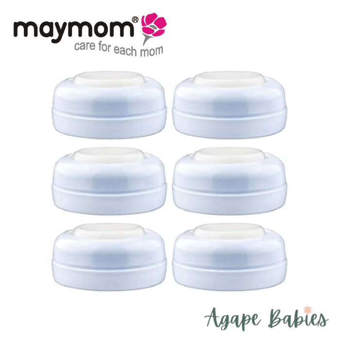 Maymom Screw Lids Aka Travel Caps With Rewritable Sealing Disc For Avent, Maymom Wide Mouth