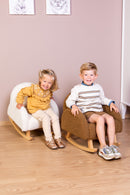 Childhome Kids Rocking Chair - Teddy - Off White Natural