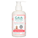 2 x GAIA Baby Moisturiser 250ml + Pump Exp: 02/28 - FOC 2 X 50ml Travel Size bottles
