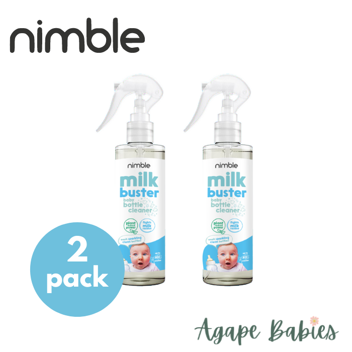 Pack Of 2 Nimble Babies Milk Buster 200ml Agape Babies Singapore