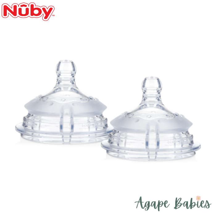Nuby 1pk Comfort Bottle Replacement Nipple - Slow Flow