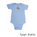 Owen Romper/Bodysuit - Blue Aeroplane 0-12m