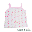 Owen Spaghetti T-Shirt - Pink Rabbits w/ Flowers 0-12m