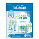 Dr Brown's PP Wide-Neck Options Bottle + Newborn Feeding Set (2X270&1X150)