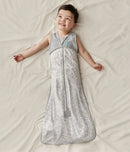 Love To Dream Sleep Bag Organic Light Grey Lite 0.2 Tog Sleeveless