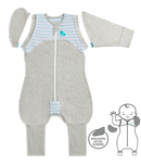 Love To Dream Swaddle UP Transition Suit 1.0 Tog Original Blue