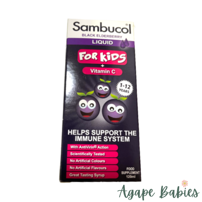 Sambucol Kids (UK Version), 120 ml SINGLE Exp: 09/25