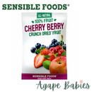 Sensible Foods All-Natural 100% Fruit Cherry Berry Crunch Dried Fruit, 37g. Exp: 03/24