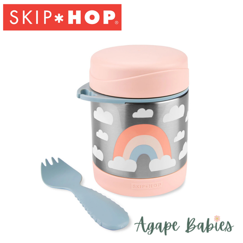 Skip Hop Spark Style Insulated Food Jar - Rainbow