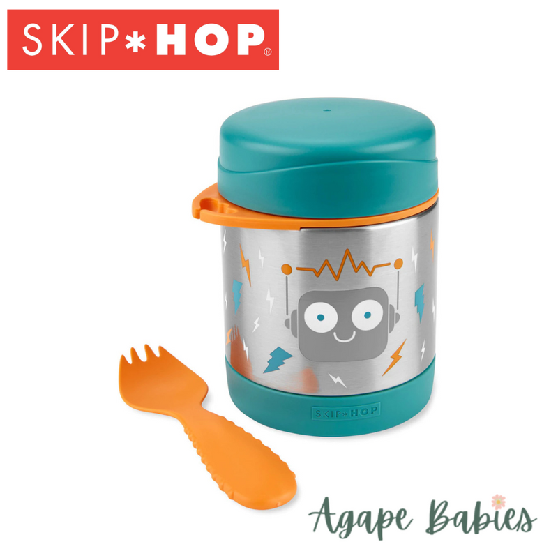Skip Hop Spark Style Insulated Food Jar - Robot