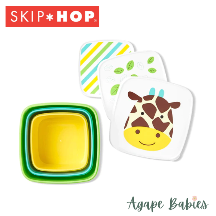 Skip Hop Zoo Snack Box Set- Giraffe
