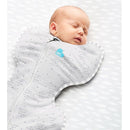 Love To Dream Swaddle UP 0.2 Tog Lite Grey NEW