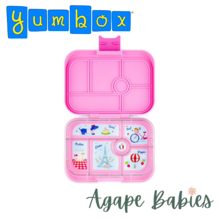Yumbox Fifi Pink 6 Compartment Bento Box