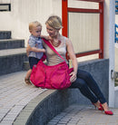 Okiedog Mondo Diaper Bag Scribbles Red