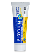 Elgydium Kids Banana 50ml Toothpaste (2-6 Years) - ( Fluorinol 500 ppm F- Dimethicone ) FOC Elgydium Toothpaste travel size 7ml with every 4 tubes ordered  Exp: