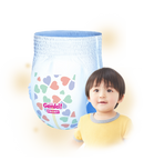Nepia Genki Premium Soft Pants (6 Packs/Cartoon) - L30 - FOC Showa Baby Wipes 99.5% Water 80s x 3packs