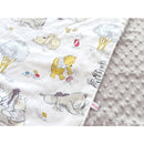 Mamacat Minky Blanket Pooh Comic