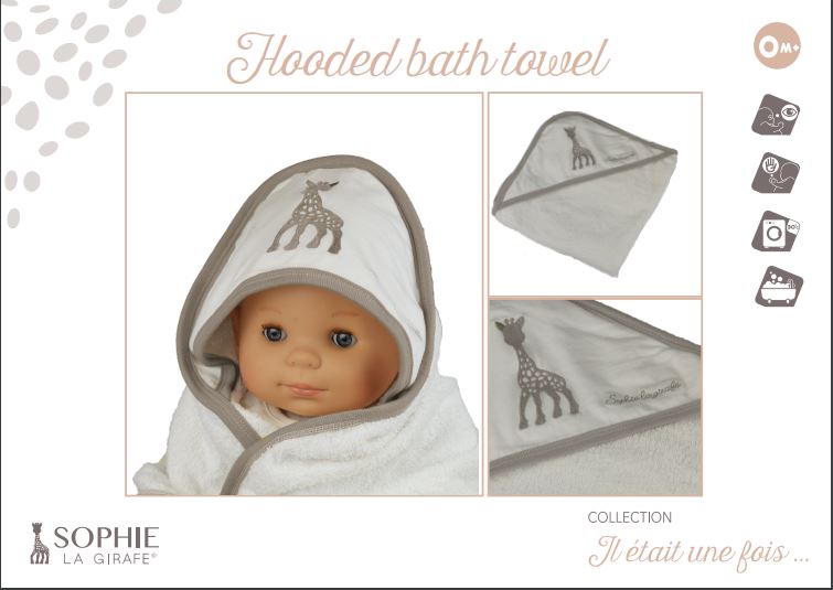 Sophie la Girafe Hooded Bath Towel