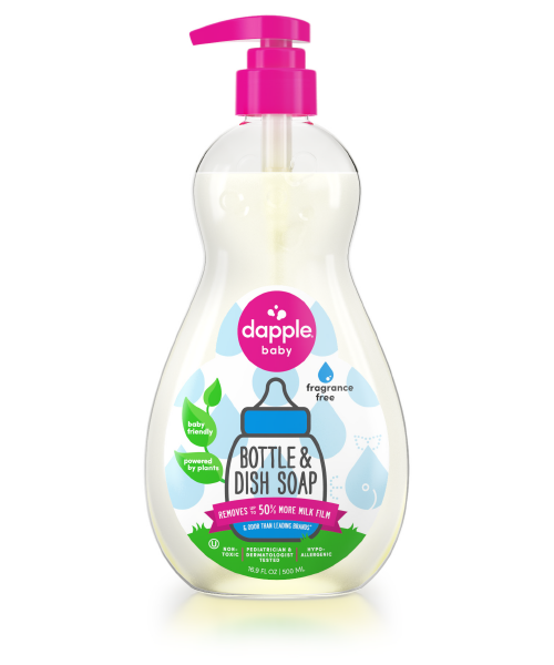 Dapple Baby Bottle & Dishwashing Liquid - Fragrance Free 16.9oz
