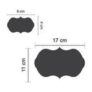 Walplus Chalkboard Label Sticker 30 X 60 Cm