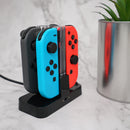 Mobilesteri 4-in-1 Joy-Con Charging Dock For Switch Controllers
