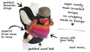 Emeibaby Wrap Conversion Toddler+ Carrier - Full Baali Pea