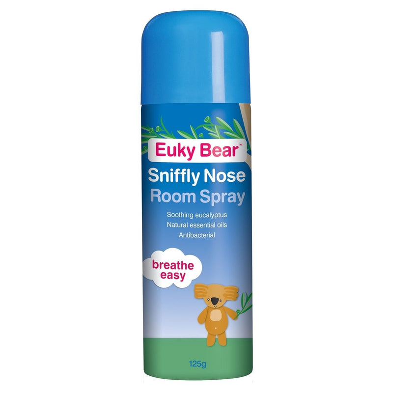 [Bundle Of 2] Euky Bear Sniffly Nose Room Spray (125g) Exp: 03/24