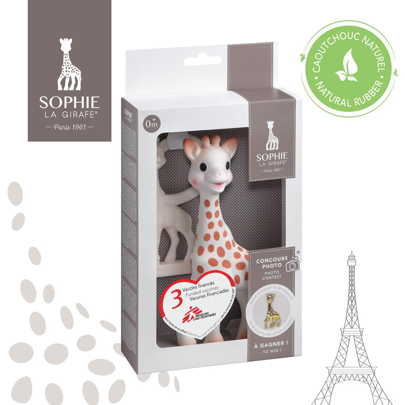 Gift Case Sophie la Girafe Award with FOC Sophie La Girafe Teething Ring