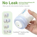 Maymom Wide-Mouth Milk Storage Collection Bottle with SureSeal Sealing Disk; Can Replace Spectra S1 S2 Bottles140mL