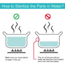 Maymom Wide-Mouth Milk Storage Collection Bottle with SureSeal Sealing Disk; Can Replace Spectra S1 S2 Bottles140mL