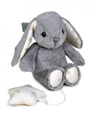 Cloud B Hugginz Musical Plushie – Grey Bunny