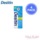 4 PACK - Desitin Daily Defense Diaper Cream 4oz BLUE Exp: 04/23