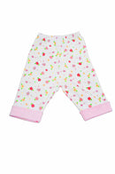Owen Leggings - Pink Flowers 0-12m