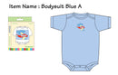 Owen Romper/Bodysuit - Blue Aeroplane 0-12m