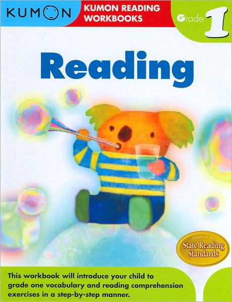 Kumon Grade 1 English Workbook: Reading