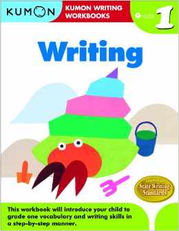 Kumon Grade 1 English Workbook: Writing