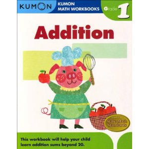 Kumon Grade 1 Maths Workbook: Addition