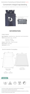 LOLBaby Microfiber Nap Bedding Set - Dreamy Cloud