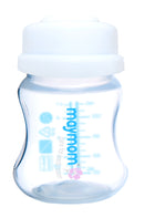 Maymom Wide-Mouth Milk Storage Collection Bottle with SureSeal Sealing Disk; Can Replace Spectra S1 S2 Bottles140mL