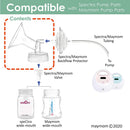 Maymom Wide Mouth One - Piece Flange For Spectra 30 mm w / valve / membrane 1pk