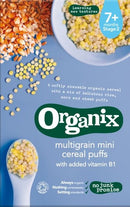 Organix Organic Cereal - Multigrain Mini Cereal Puffs, 200 g. Exp: 02/21