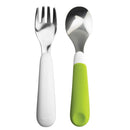 OXO Fork & Spoon Set - Aqua/Pink/Green/Orange