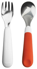 OXO Fork & Spoon Set - Aqua/Pink/Green/Orange