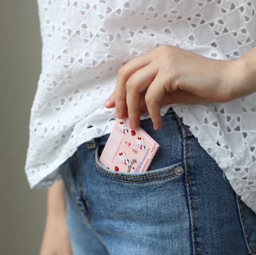 Travelmall x Hello Kitty Ultra-Slim Multi-functional SIM Card Set with Type-C Card Reader