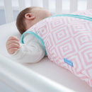 Grobag Diamonds Pink 1.0 Tog 0-6m (FZ) Asian Spec - 3 Sizes