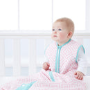 Grobag Diamonds Pink 1.0 Tog 0-6m (FZ) Asian Spec - 3 Sizes