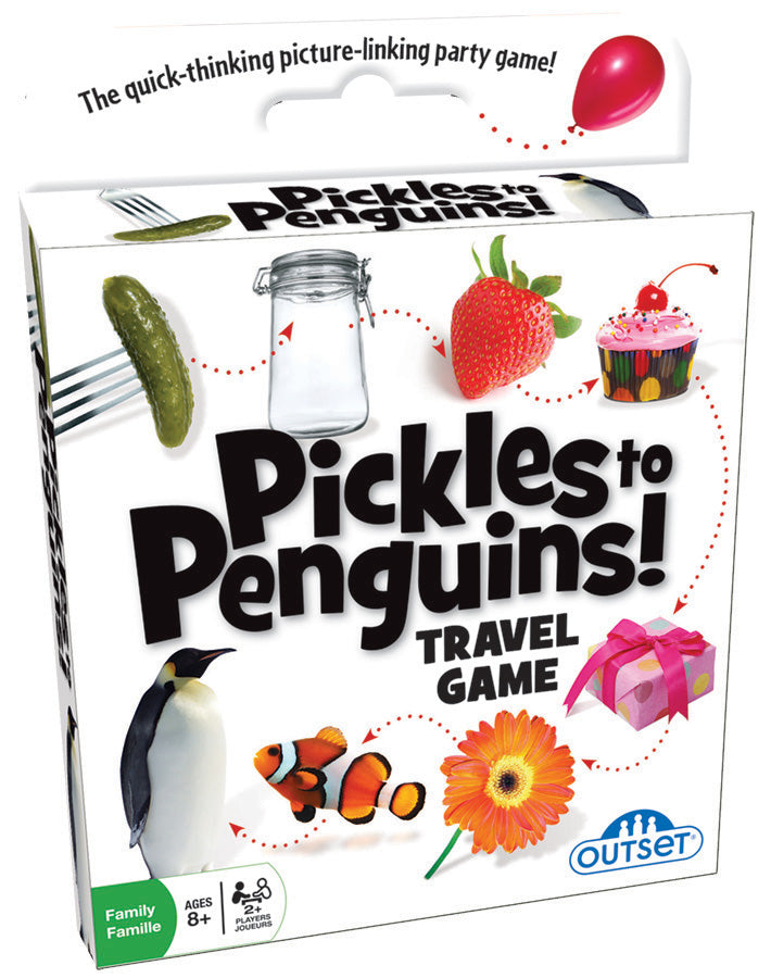 Outset Media Pickles to Penguins! Travel Card Game