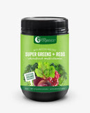 Nutra Organics Super Greens + Reds 150g